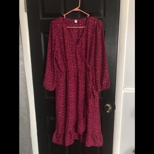 Old Navy flowered dress